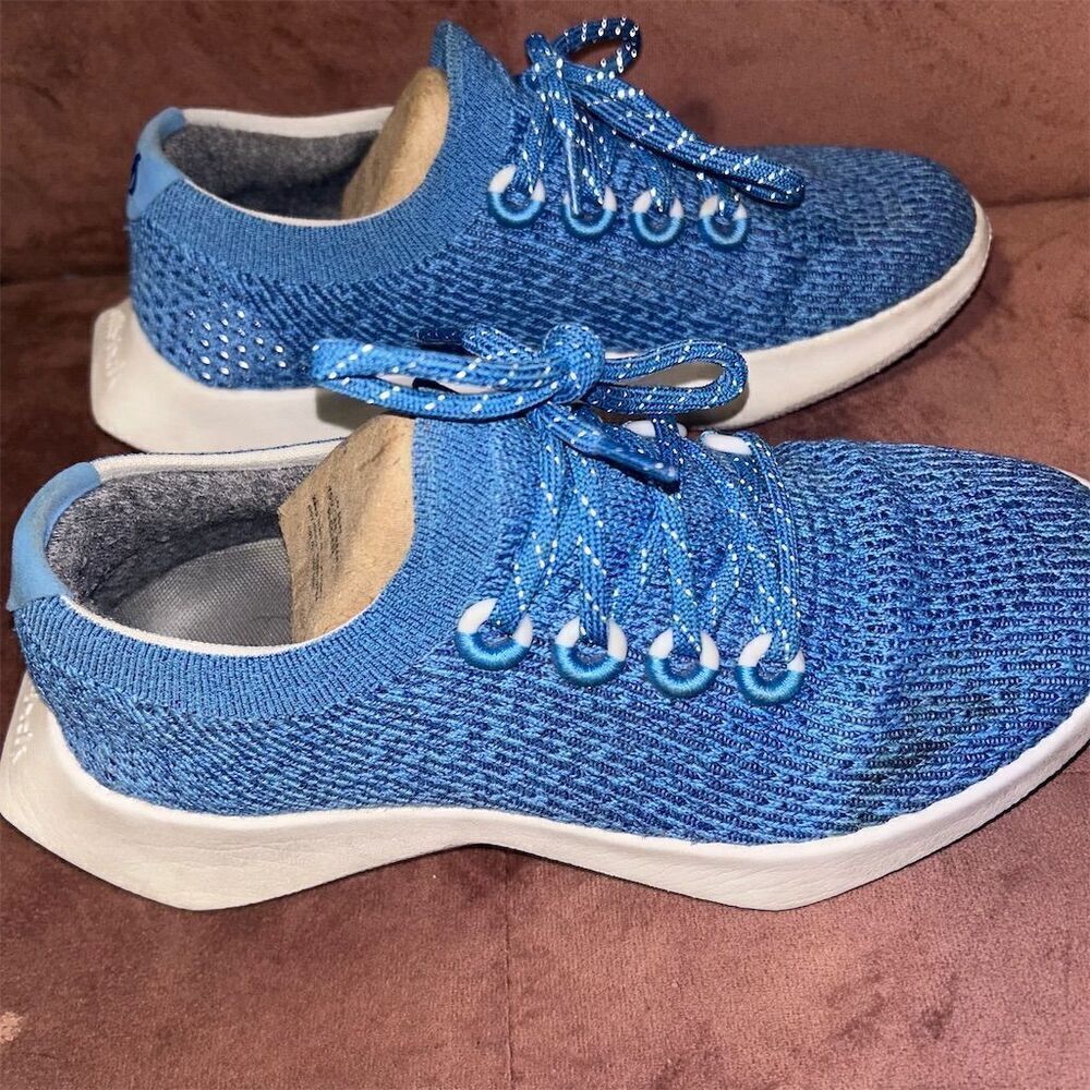 Allbirds Tree Dasher 2 Women's Blue Running Shoes Size 8.5 - Picture 4 of 8